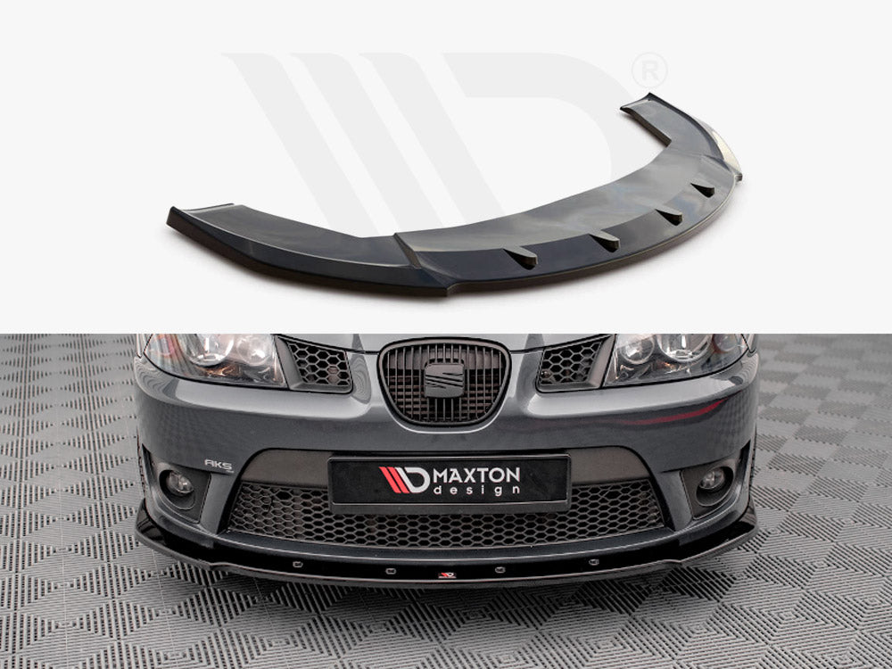 Maxton Design - Aftermarket  FRONT SPLITTER V.1 SEAT IBIZA CUPRA MK3 (2004-2008)