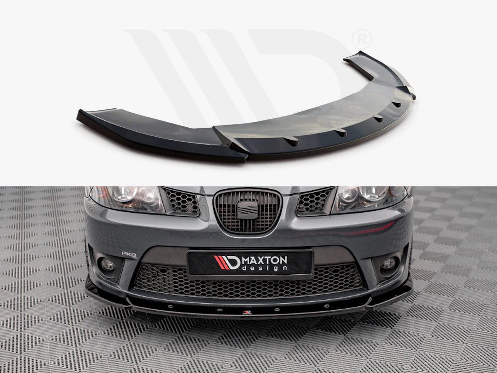 Maxton Design - Aftermarket  FRONT SPLITTER V.2 SEAT IBIZA CUPRA MK3 (2004-2008)