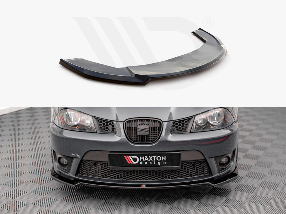 Maxton Design - Aftermarket  FRONT SPLITTER V.3 SEAT IBIZA CUPRA MK3 (2004-2008)