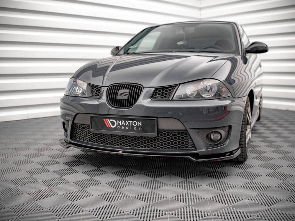 Maxton Design - Aftermarket  FRONT SPLITTER V.3 SEAT IBIZA CUPRA MK3 (2004-2008)