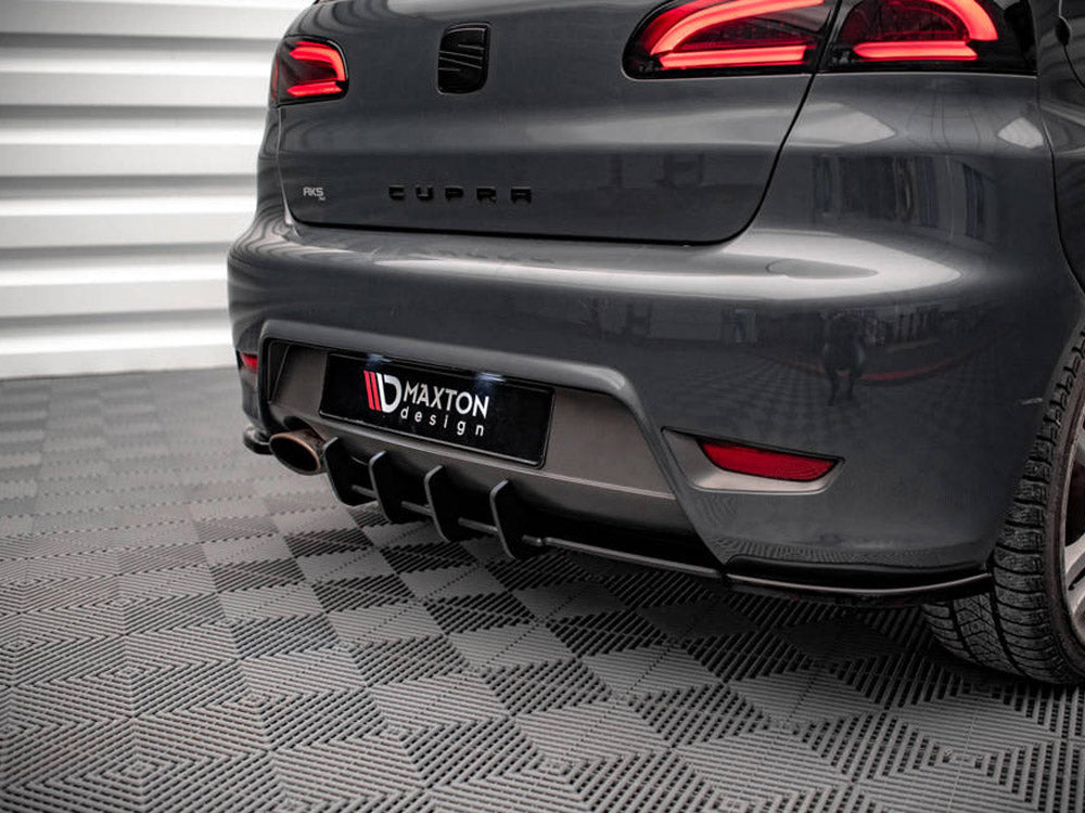 Maxton Design - Aftermarket  STREET PRO REAR DIFFUSER SEAT IBIZA CUPRA MK3 (2004-2008)