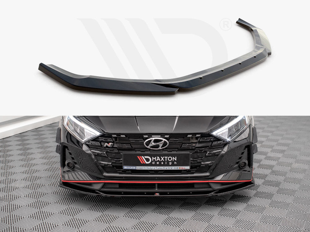 Maxton Design - Aftermarket  FRONT SPLITTER V.3 HYUNDAI I20 N MK3 (2020-)
