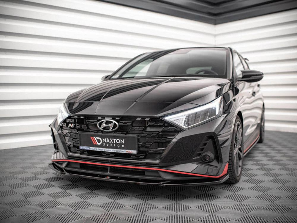 Maxton Design - Aftermarket  FRONT SPLITTER V.3 HYUNDAI I20 N MK3 (2020-)