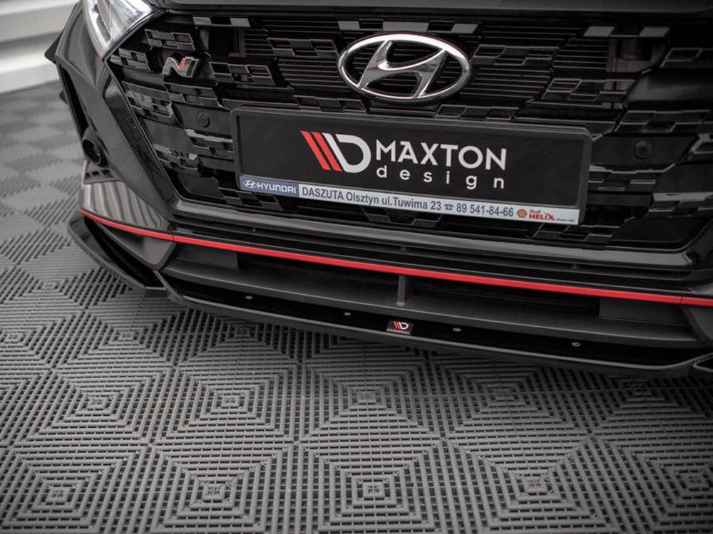 Maxton Design - Aftermarket  FRONT SPLITTER V.3 HYUNDAI I20 N MK3 (2020-)