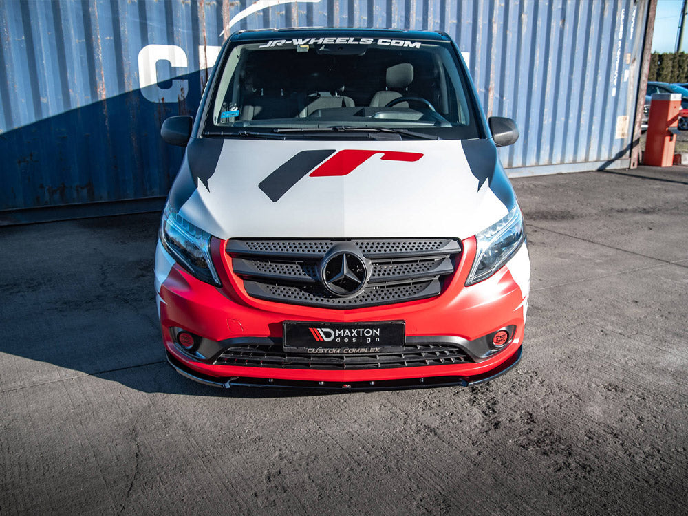 Maxton Design - Aftermarket  FRONT SPLITTER V.2 MERCEDES VITO W447 FACELIFT (2020-)