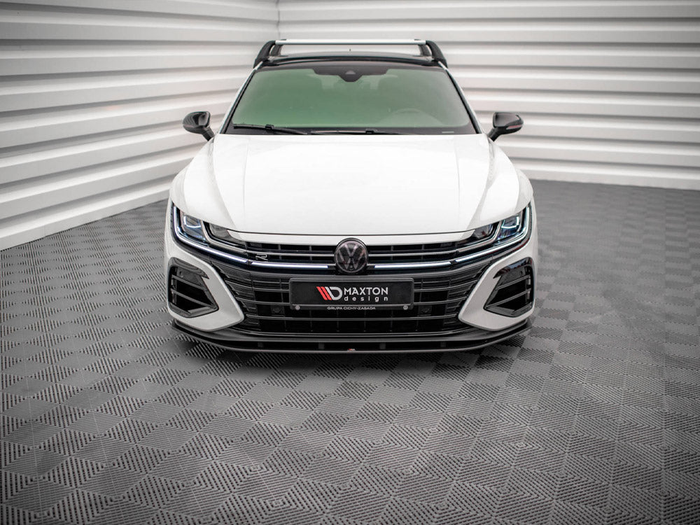 Maxton Design - Aftermarket  Street PRO Front Splitter Volkswagen Arteon R Sedan / Shooting Brake Mk1 Faceift
