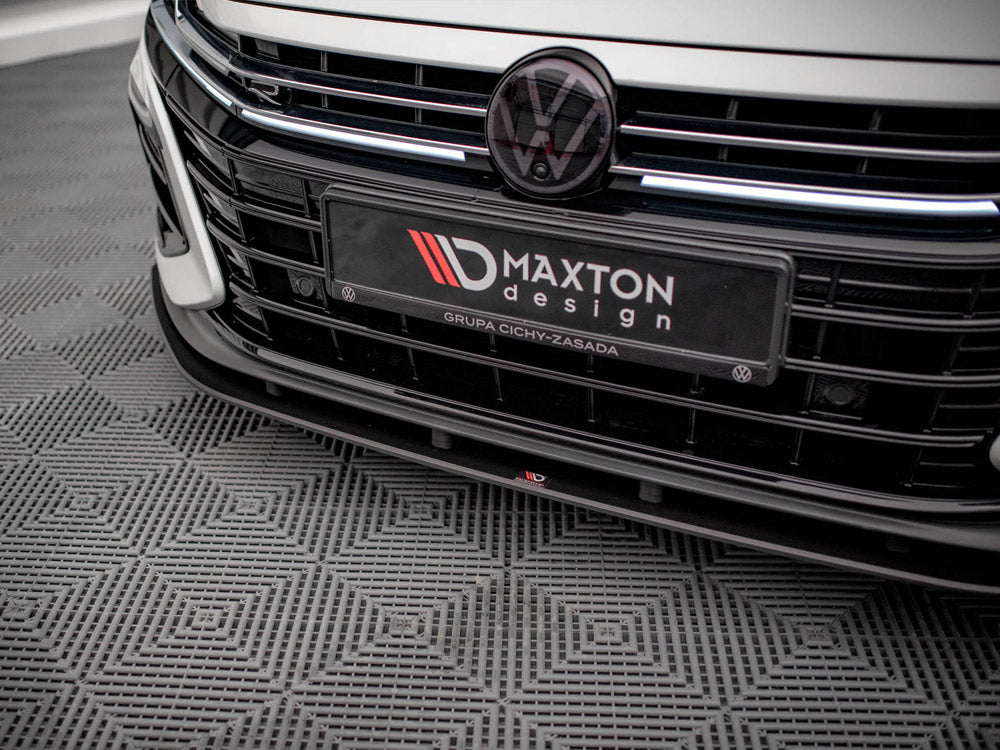 Maxton Design - Aftermarket  Street PRO Front Splitter Volkswagen Arteon R Sedan / Shooting Brake Mk1 Faceift
