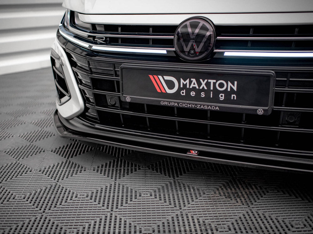Maxton Design - Aftermarket  Front Splitter V.3 Volkswagen Arteon R Sedan / Shooting Brake Mk1 Facelift