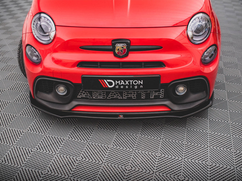 Maxton Design - Aftermarket  FRONT SPLITTER FIAT 500 ABARTH MK1 FACELIFT (2016-2023)
