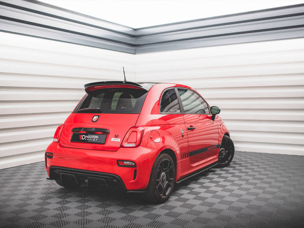 Maxton Design - Aftermarket  REAR SIDE SPLITTERS FIAT 500 ABARTH MK1 FACELIFT (2016-2023)