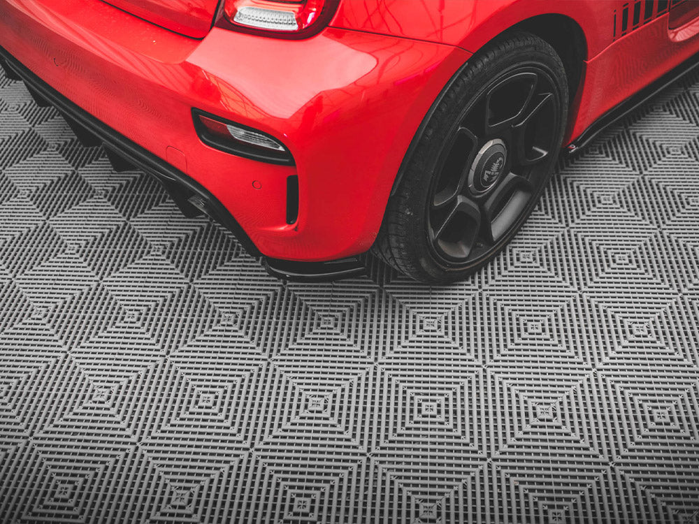 Maxton Design - Aftermarket  REAR SIDE SPLITTERS FIAT 500 ABARTH MK1 FACELIFT (2016-2023)