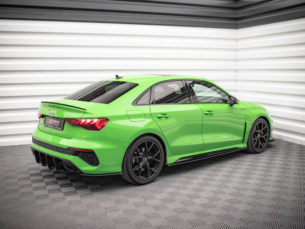 Maxton Design - Aftermarket  STREET PRO SIDE SKIRTS DIFFUSERS AUDI RS3 SEDAN 8Y (2020-)
