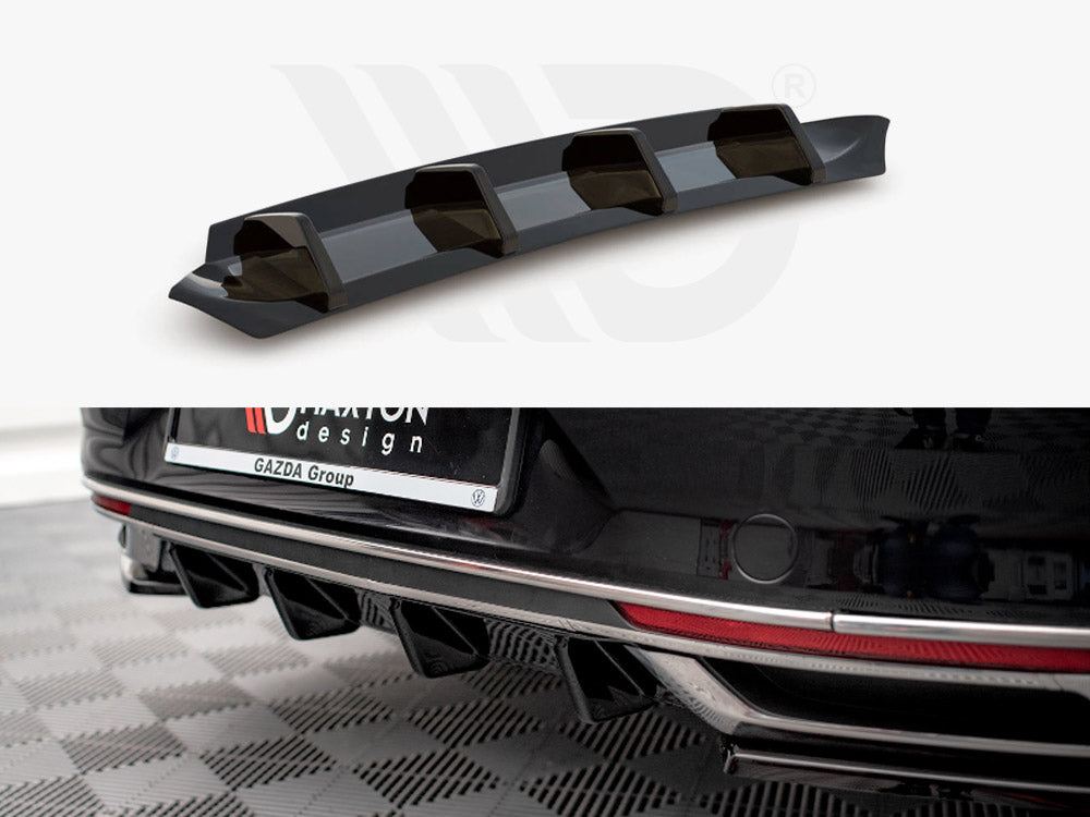 Maxton Design - Aftermarket  REAR VALANCE VW PASSAT B8 FACELIFT (2019-2023)