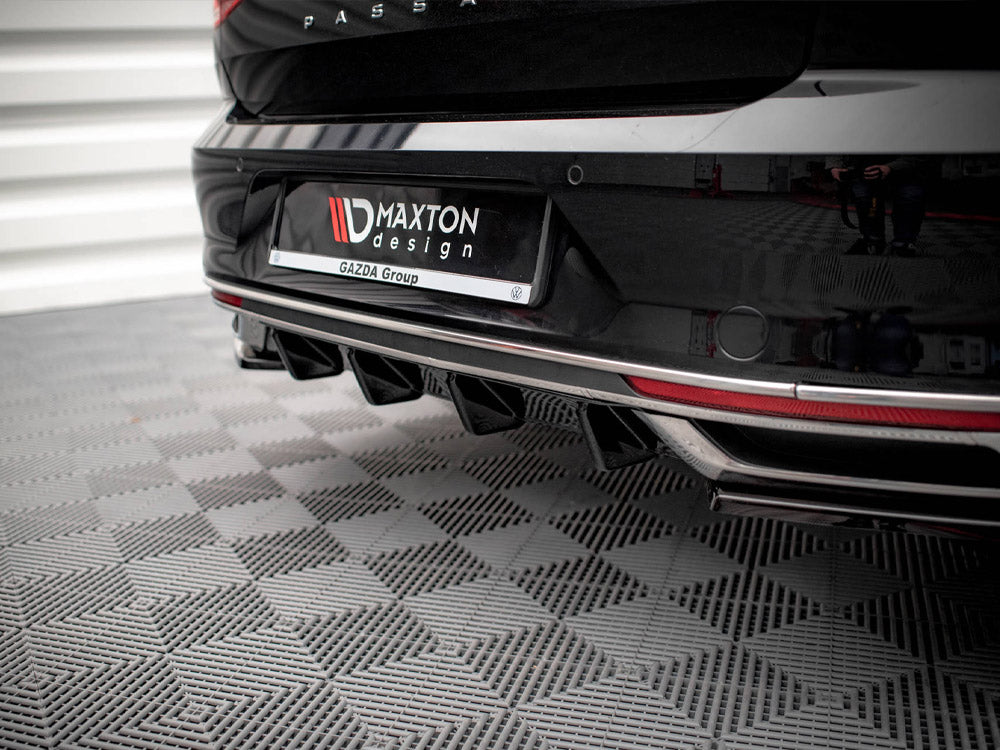 Maxton Design - Aftermarket  REAR VALANCE VW PASSAT B8 FACELIFT (2019-2023)