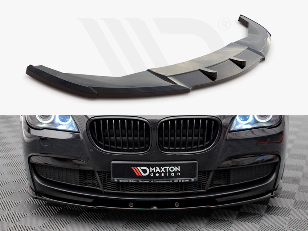 Maxton Design - Aftermarket  FRONT SPLITTER V.1 BMW 7 M-PACK F01 (2008-2013)