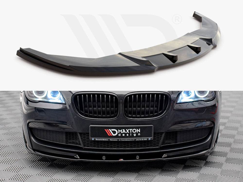 Maxton Design - Aftermarket  FRONT SPLITTER V.2 BMW 7 M-PACK F01 (2008-2013)