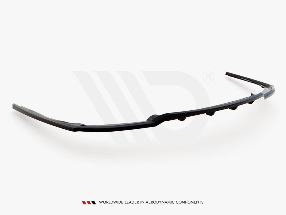 Maxton Design - Aftermarket  CENTRAL REAR SPLITTER (VERTICAL BARS) BMW 7 M-PACK F01 (2008-2013)