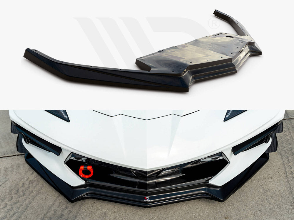 Maxton Design - Aftermarket  FRONT SPLITTER CHEVROLET CORVETTE C8 (2020-)