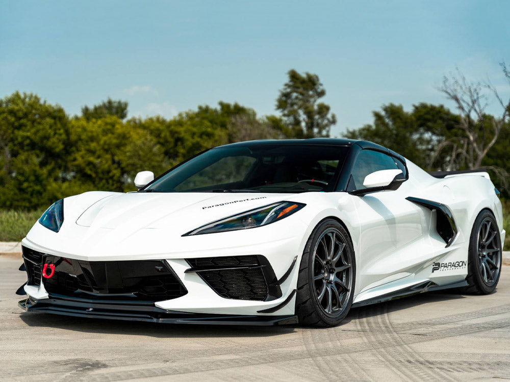 Maxton Design - Aftermarket  FRONT SPLITTER CHEVROLET CORVETTE C8 (2020-)