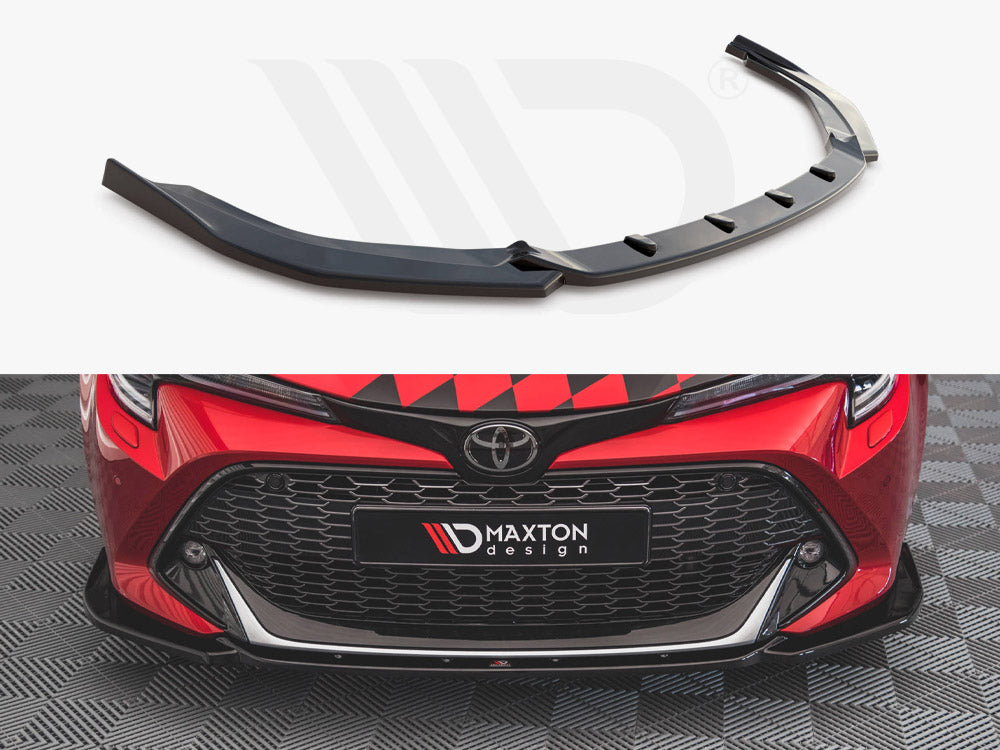 Maxton Design - Aftermarket  Front Splitter Toyota Corolla GR Sport XII