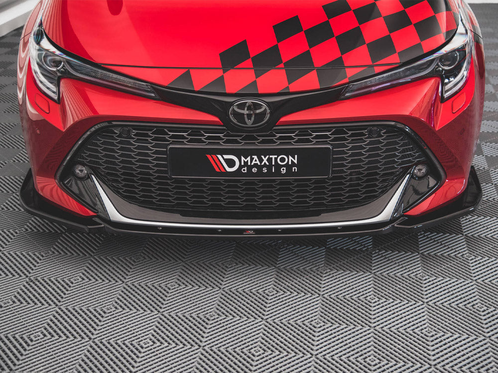 Maxton Design - Aftermarket  Front Splitter Toyota Corolla GR Sport XII
