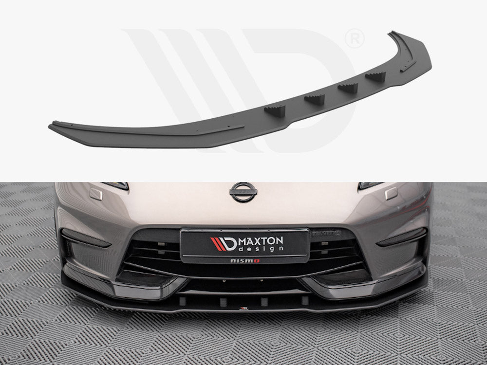 Maxton Design - Aftermarket  STREET PRO FRONT SPLITTER NISSAN 370Z NISMO FACELIFT (2014-2020)