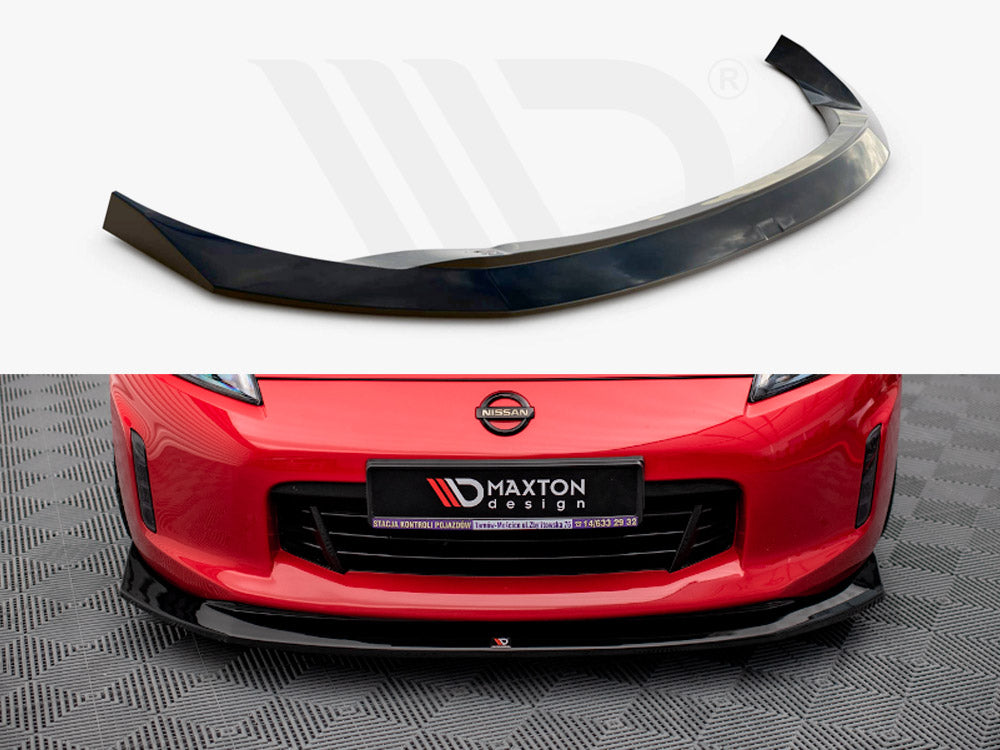 Maxton Design - Aftermarket  FRONT SPLITTER V.1 NISSAN 370Z FACELIFT (2012-2020)
