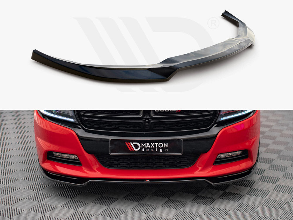 Maxton Design - Aftermarket  FRONT SPLITTER V.2 DODGE CHARGER RT MK7 FACELIFT (2014-2023)