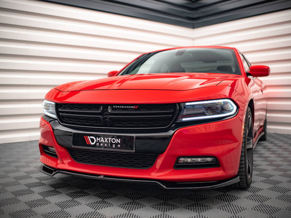 Maxton Design - Aftermarket  FRONT SPLITTER V.2 DODGE CHARGER RT MK7 FACELIFT (2014-2023)