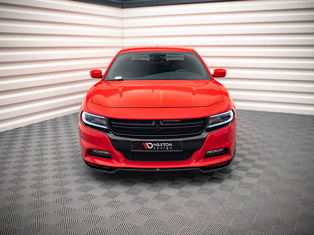 Maxton Design - Aftermarket  FRONT SPLITTER V.2 DODGE CHARGER RT MK7 FACELIFT (2014-2023)