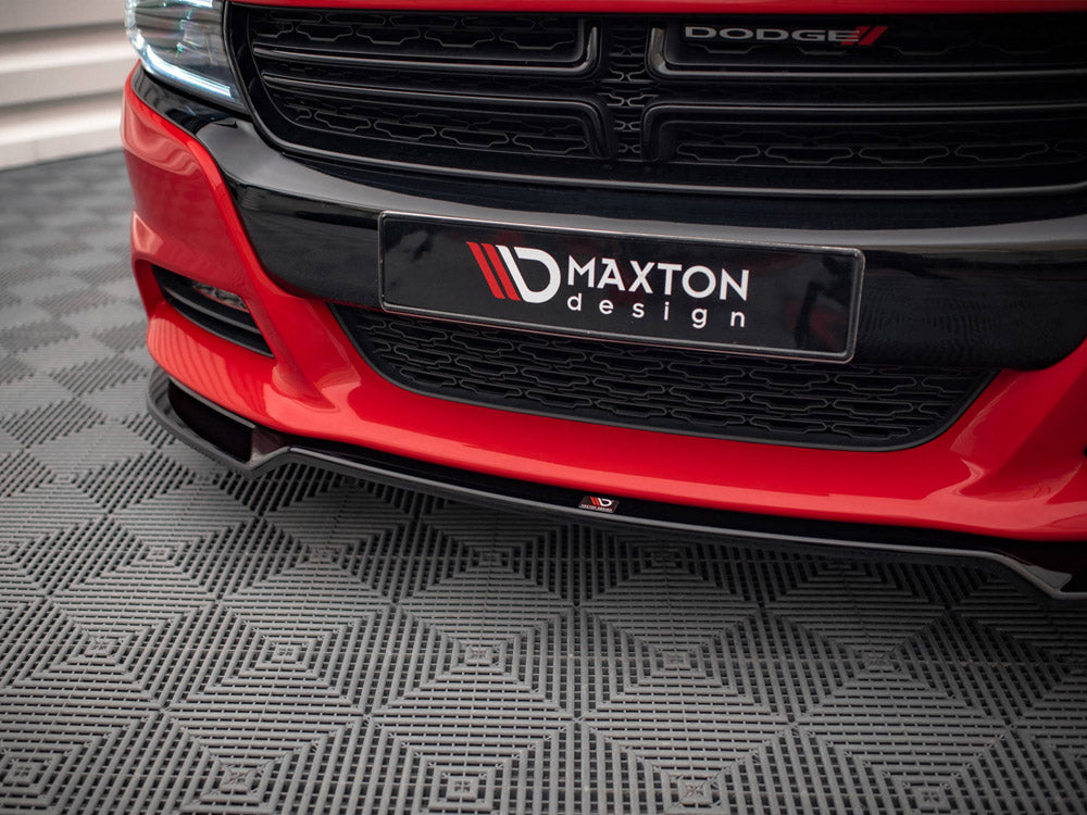 Maxton Design - Aftermarket  FRONT SPLITTER V.2 DODGE CHARGER RT MK7 FACELIFT (2014-2023)