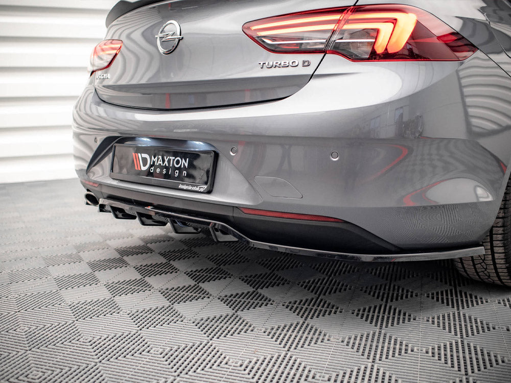 Maxton Design - Aftermarket  CENTRAL REAR SPLITTER (VERTICAL BARS) OPEL / VAUXHALL INSIGNIA MK2