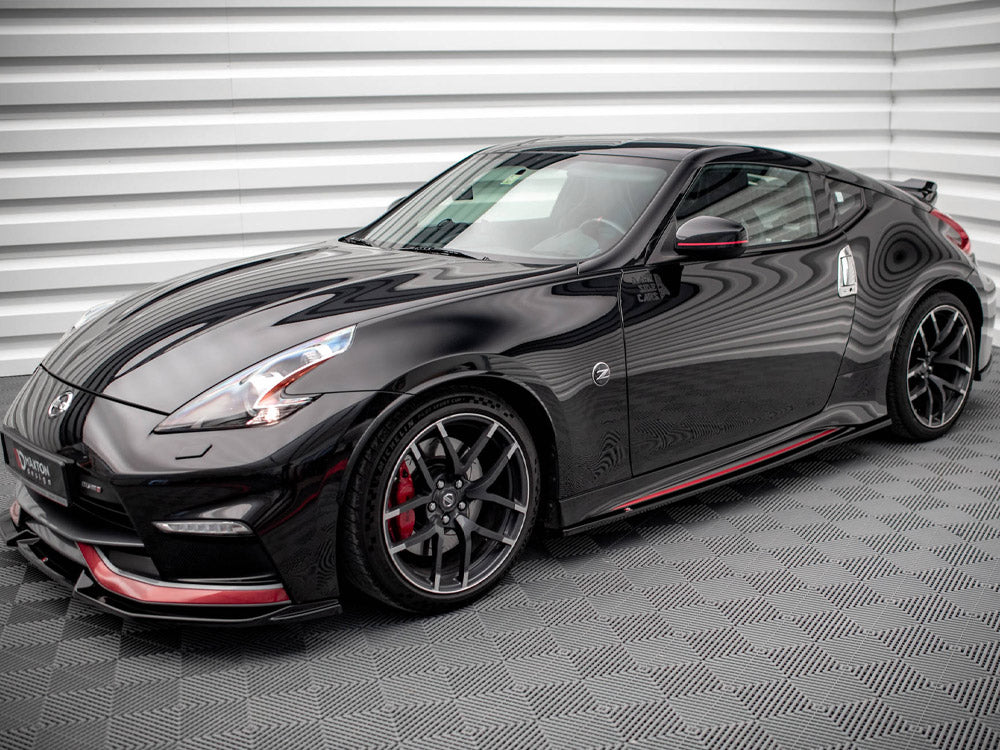Maxton Design - Aftermarket  SIDE SKIRTS DIFFUSERS V.2 NISSAN 370Z NISMO FACELIFT (2014-2020)
