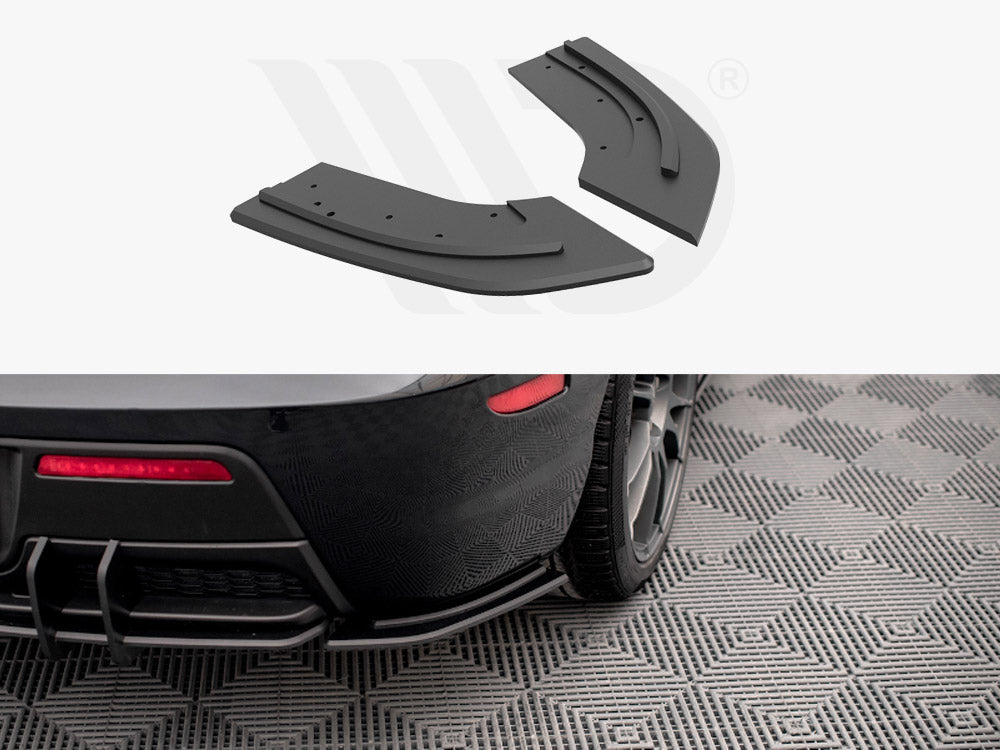Maxton Design - Aftermarket  STREET PRO REAR SIDE SPLITTERS MAZDA 3 MPS MK1 (2006-2008)