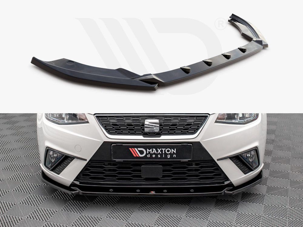 Maxton Design - Aftermarket  Front Splitter V.2 Seat Ibiza FR / Standard Mk5