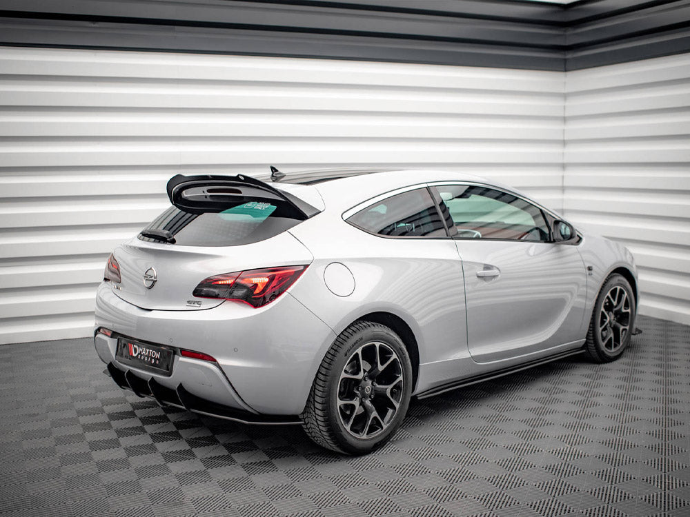 Maxton Design - Aftermarket  STREET PRO REAR DIFFUSER OPEL ASTRA GTC OPC-LINE J (2011-2018)