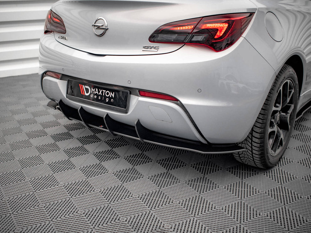 Maxton Design - Aftermarket  STREET PRO REAR DIFFUSER OPEL ASTRA GTC OPC-LINE J (2011-2018)