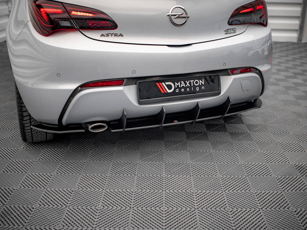 Maxton Design - Aftermarket  STREET PRO REAR DIFFUSER OPEL ASTRA GTC OPC-LINE J (2011-2018)