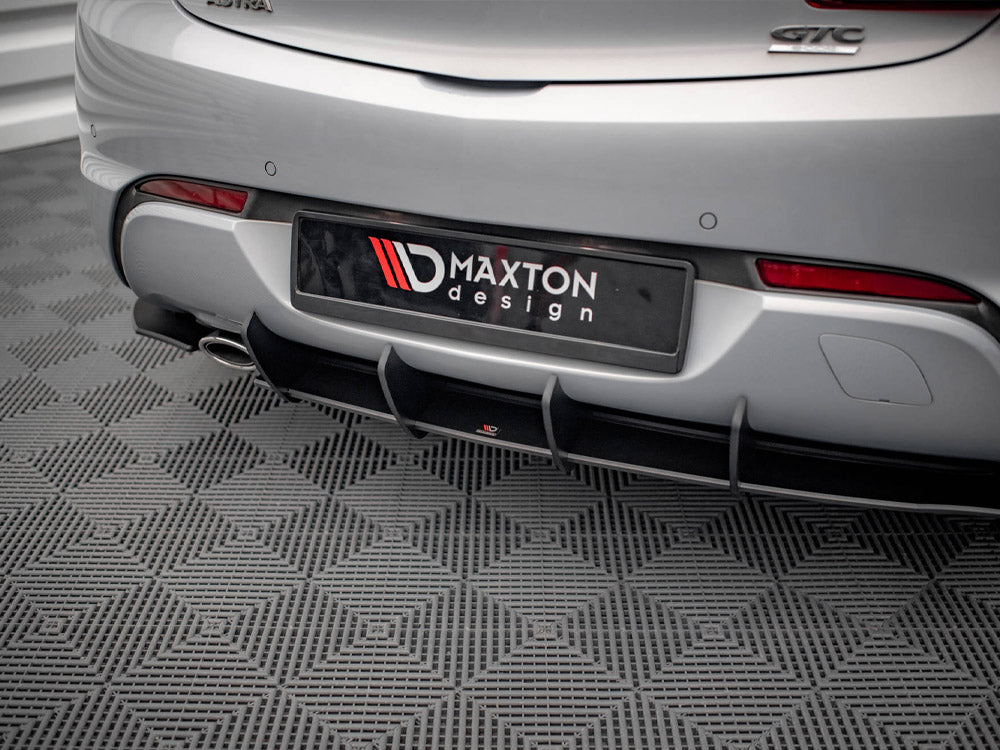 Maxton Design - Aftermarket  STREET PRO REAR DIFFUSER OPEL ASTRA GTC OPC-LINE J (2011-2018)