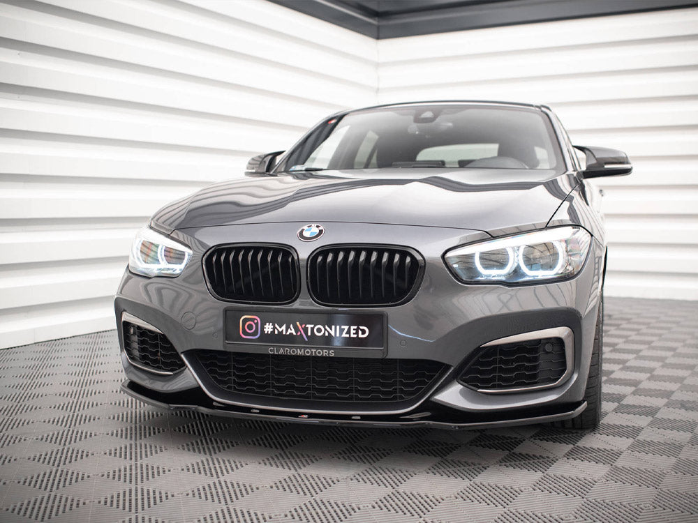 Maxton Design - Aftermarket  FRONT SPLITTER V.1 BMW 1 F20/F21 M-POWER FACELIFT (2015-2019)