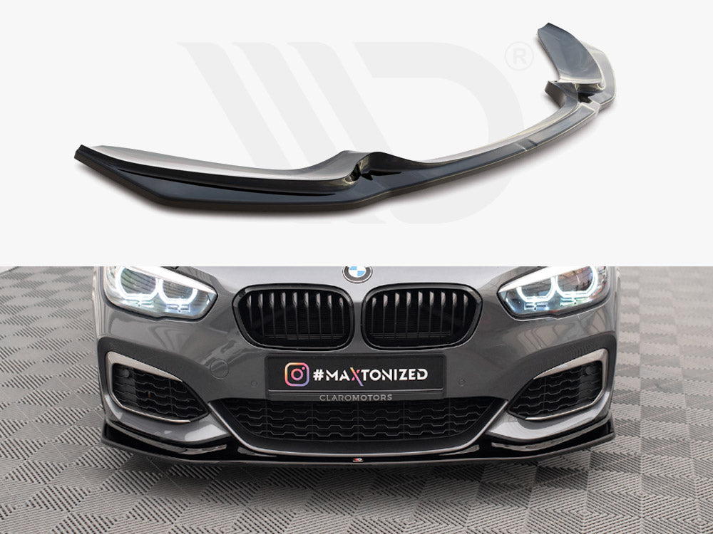 Maxton Design - Aftermarket  FRONT SPLITTER V.3 BMW 1 F20/F21 M-POWER FACELIFT (2015-2019)