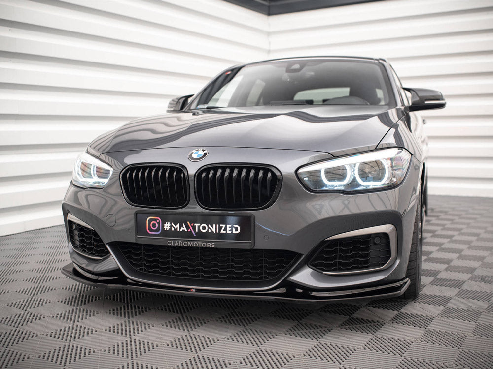 Maxton Design - Aftermarket  FRONT SPLITTER V.3 BMW 1 F20/F21 M-POWER FACELIFT (2015-2019)