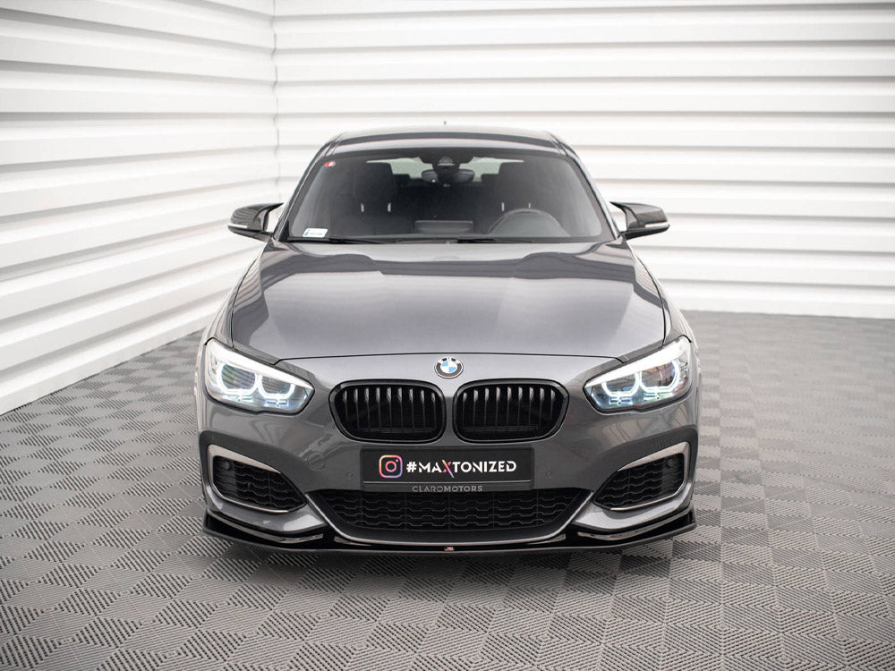 Maxton Design - Aftermarket  FRONT SPLITTER V.3 BMW 1 F20/F21 M-POWER FACELIFT (2015-2019)