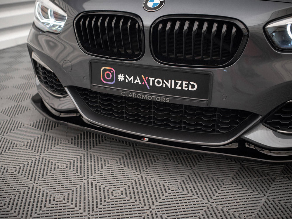 Maxton Design - Aftermarket  FRONT SPLITTER V.3 BMW 1 F20/F21 M-POWER FACELIFT (2015-2019)