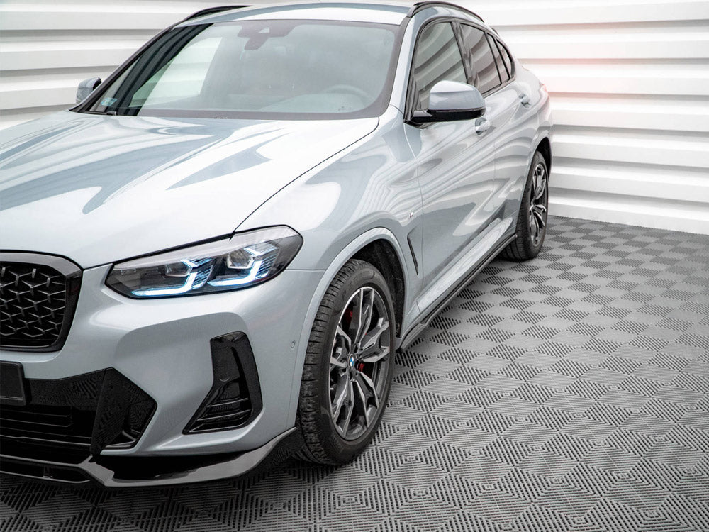 Maxton Design - Aftermarket  SIDE SKIRTS DIFFUSERS BMW X4 M-PACK G02 FACELIFT