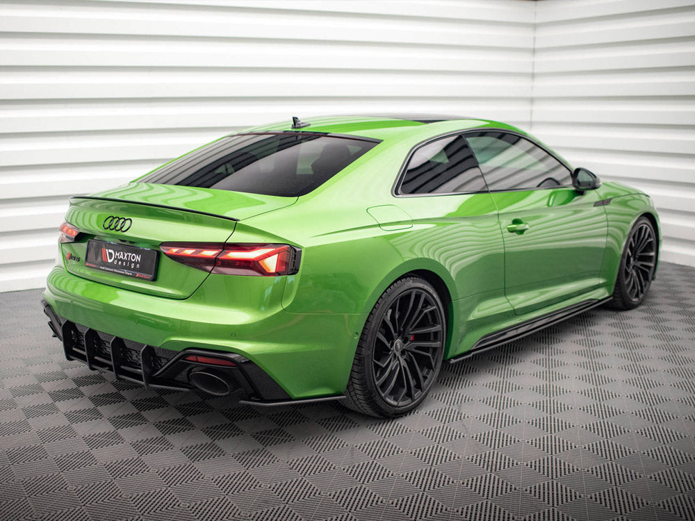 Maxton Design - Aftermarket  STREET PRO SIDE SKIRTS DIFFUSERS AUDI RS5 SPORTBACK F5 FACELIFT