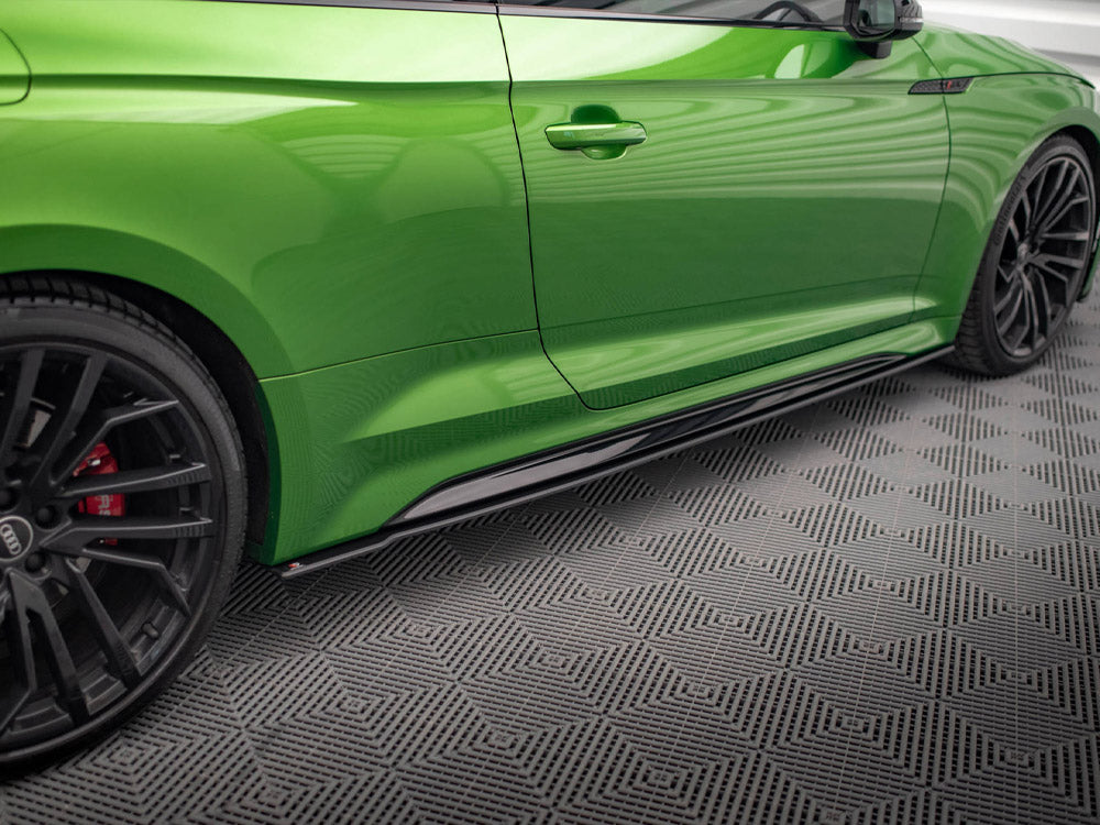 Maxton Design - Aftermarket  STREET PRO SIDE SKIRTS DIFFUSERS AUDI RS5 SPORTBACK F5 FACELIFT