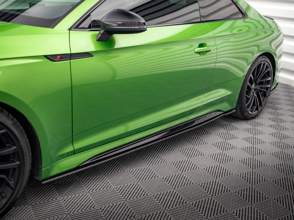 Maxton Design - Aftermarket  STREET PRO SIDE SKIRTS DIFFUSERS AUDI RS5 SPORTBACK F5 FACELIFT