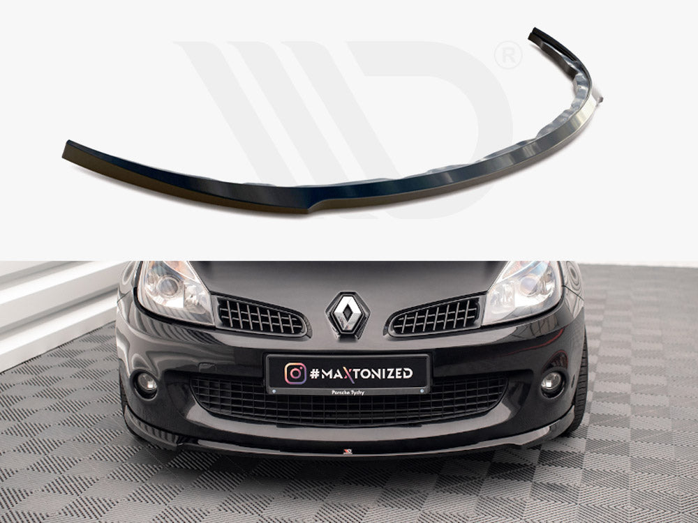Maxton Design - Aftermarket  FRONT SPLITTER RENAULT CLIO MK3 RS (2006-2009)
