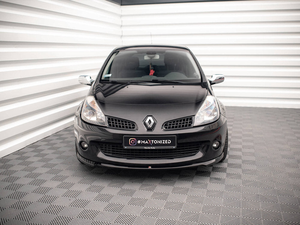 Maxton Design - Aftermarket  FRONT SPLITTER RENAULT CLIO MK3 RS (2006-2009)
